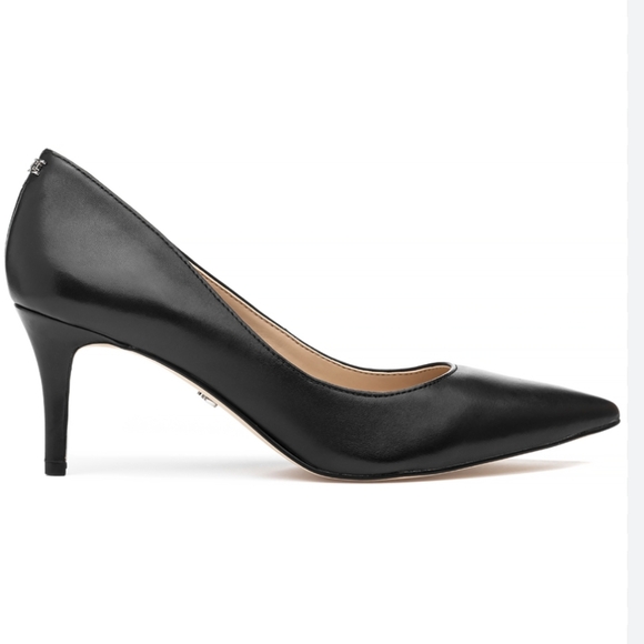 NIB Sam Edelman Black Leather Pumps - Picture 5 of 8